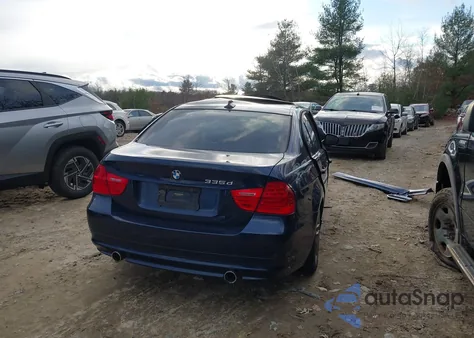 2011 BMW 335D из США, поврежденный, VIN WBAPN7C55BA950171